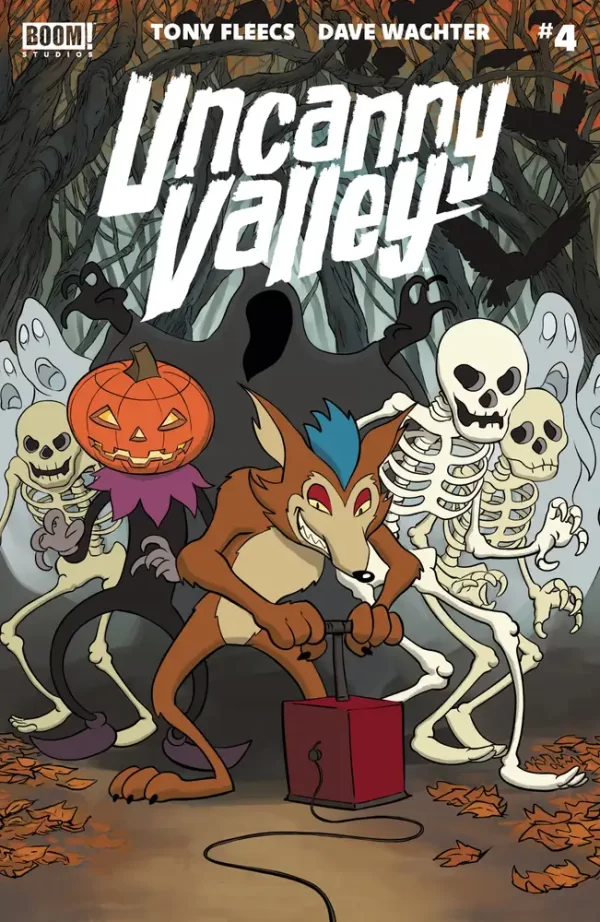 Uncanny Valley #4 (of 6) (Cover A - Wachter)