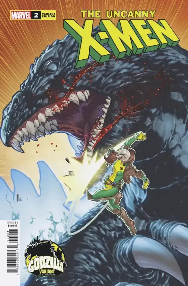 Uncanny X-Men #2 (David Baldeon Godzilla Variant)