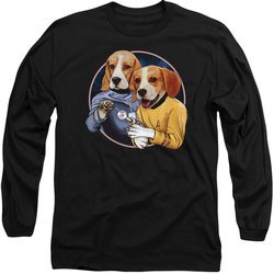 Unisex Star Trek Dogs Long Sleeve Adult T-shirt