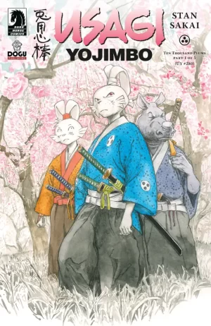 Usagi Yojimbo: Ten Thousand Plums #1 (Arita Mitsuhiro Variant Cover)