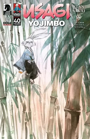 Usagi Yojimbo: The Crow #5 (Dustin Nguyen Variant Cover)