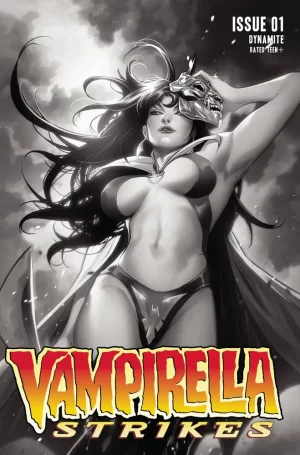 Vampirella Strikes #1 (Cover I - 30 Copy Segovia B&W Variant)