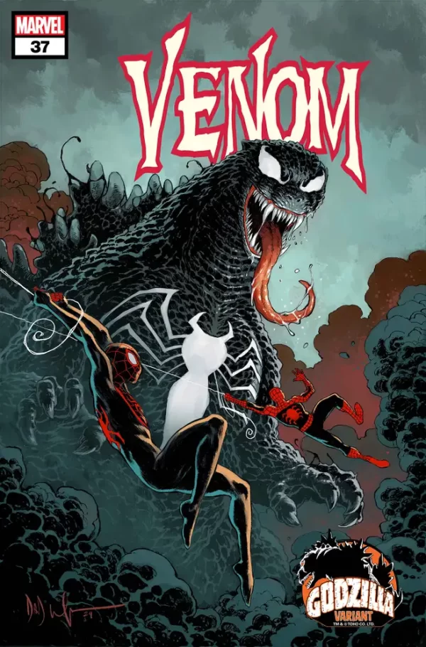 Venom #37 (Dave Wachter Godzilla Variant)