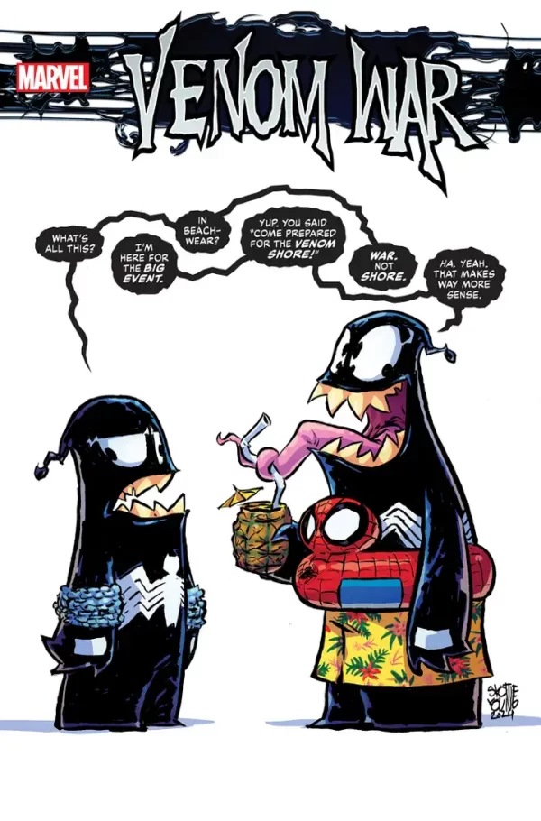 Venom War #1 (Skottie Young Variant)