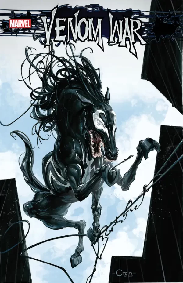 Venom War #5 (of 5) (Clayton Crain Venom Horse Variant)