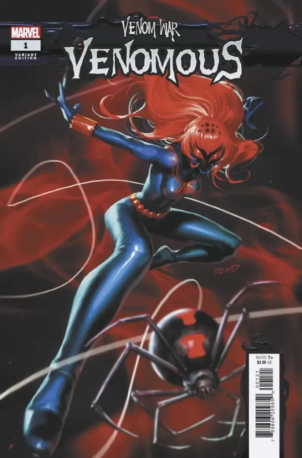 Venom War Venomous #1 (of 3) (Derrick Chew Black Widow Variant)