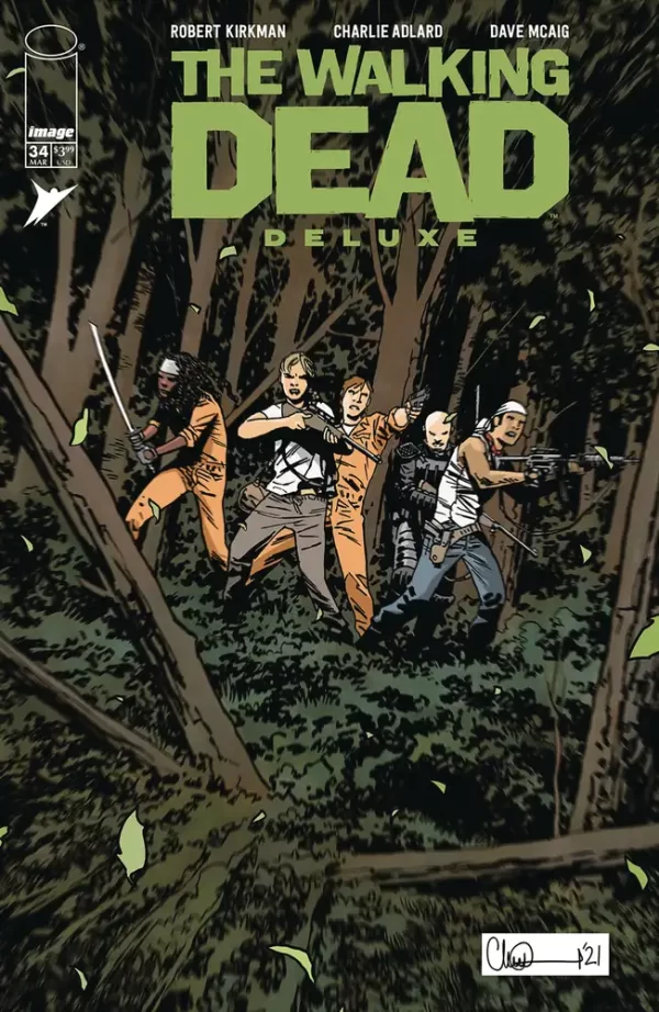 Walking Dead Deluxe #34 (Cover D - Adlard)