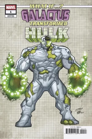 What if Galactus Galactus Transformed Hulk #1 (Design Variant)