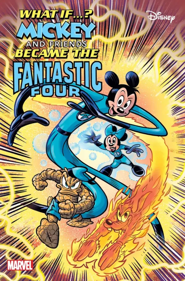 What if Mickey & Friends Became Fantastic Four #1