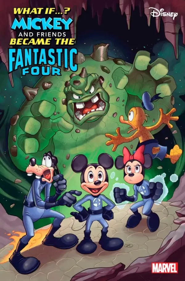 What if Mickey & Friends Became Fantastic Four #1 (Zullo Variant)