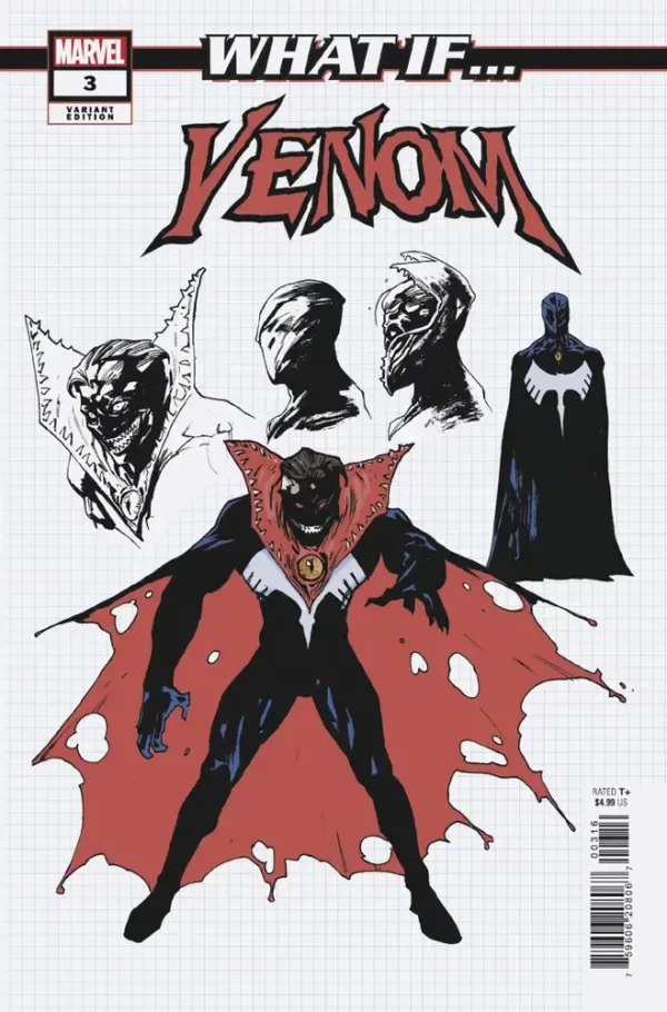 What if Venom #3 ((Retailer 10 Copy Incentive Variant) Jonas Scharf Design Variant)