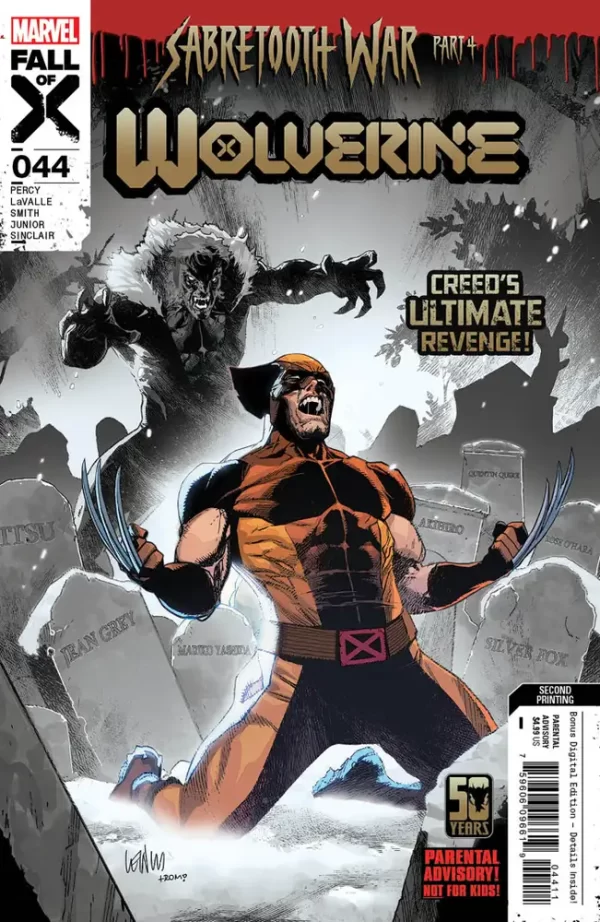 Wolverine #44 (2nd Printing)