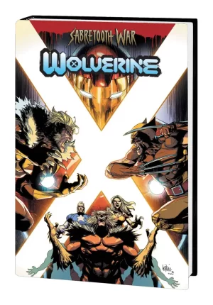 Wolverine Sabretooth War Omnibus HC Leinil Yu Cover