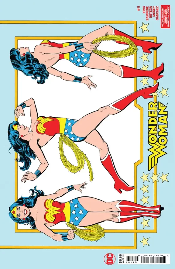 Wonder Woman #11 (Cover D - Jose Luis Garcia-Lopez Artist Spotlight Wraparound Card Stock Variant)