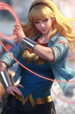 Wonder Woman #13 (Cover C - Stanley Artgerm Lau Card Stock Variant)