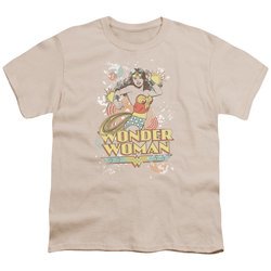 Wonder Woman Kids Shirt Strength Cream T-Shirt