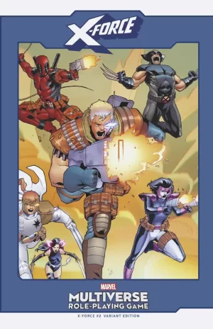 X-force #2 (Ruairi Coleman Marvel Multiverse RPG Variant)