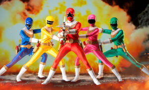 Zeo Rangers Pack Power Rangers Zeo Sixth Scale Figure Set