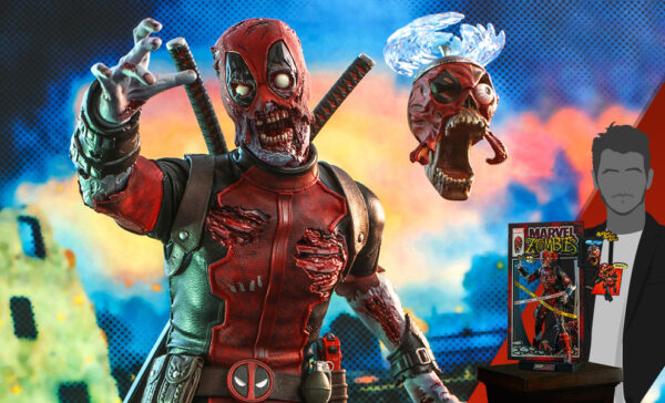 Zombie Deadpool Marvel Sixth Scale Figure