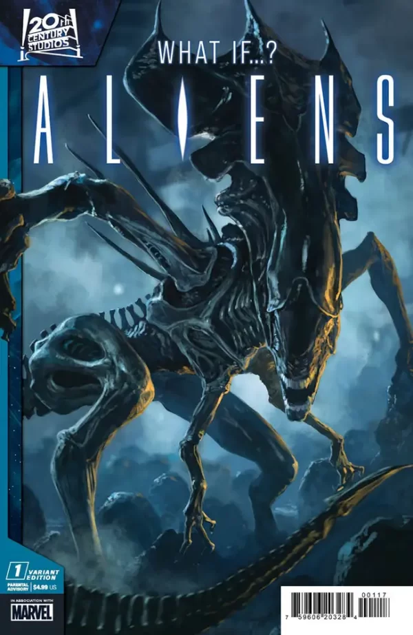 Aliens What if #1 ((Retailer 25 Copy Incentive Variant) Skan Variant)