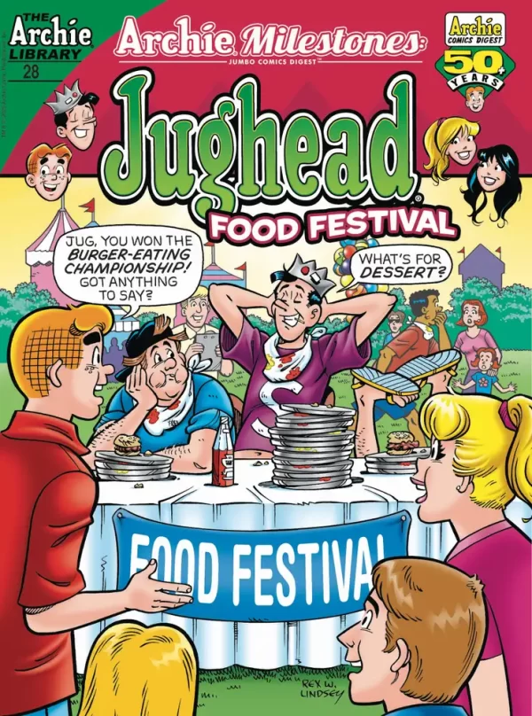 Archie Milestones Jumbo Digest #28 Jugheads Food Festival