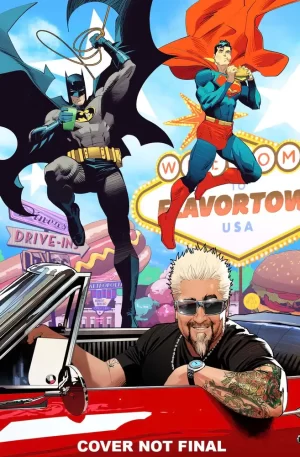 Batman Superman Worlds Finest #37 (Cover D - Dan Mora Guy Fieri Cameo Card Stock Variant)