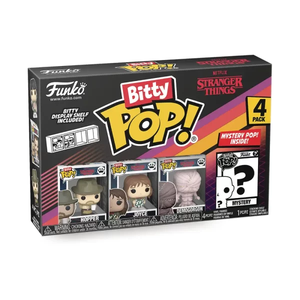 Bitty POP Stranger Things Szn1 Hopper 4pk Figure