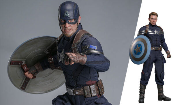 Captain America (Stealth S.T.R.I.K.E. Suit) 2.0 Marvel Sixth Scale Figure