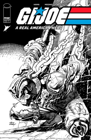 GI Joe a Real American Hero #315 (Cover B - Andy Kubert B&W Variant)