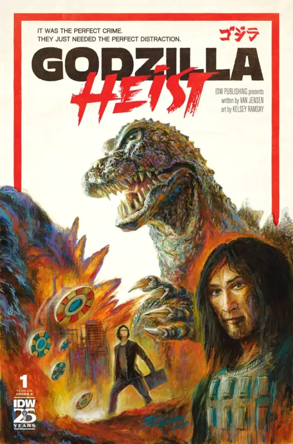 Godzilla Heist #1 (Cover A - Eggleton)