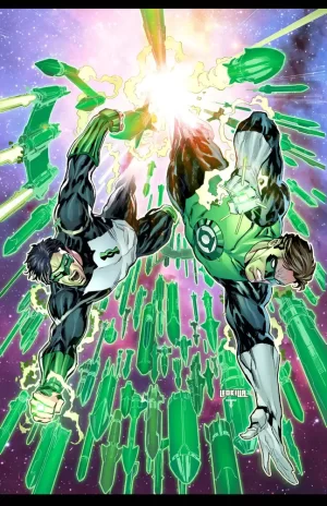 Green Lantern #21 (Cover B - Ken Lashley Card Stock Variant)