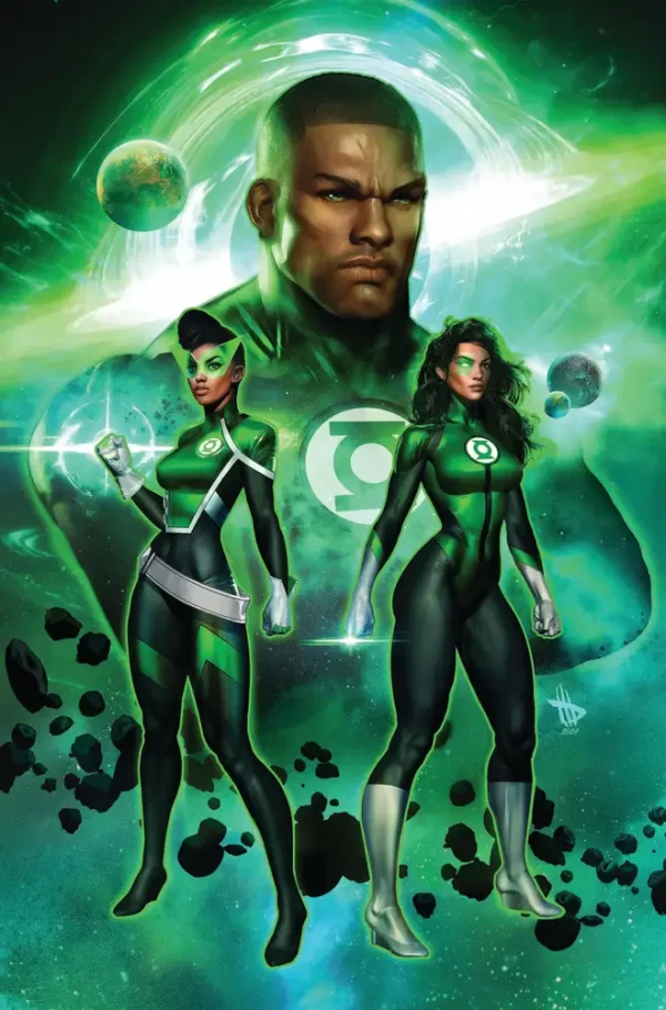 Green Lantern Corps #1 (Cover B - Dave Wilkins Card Stock Variant)