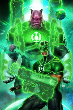 Green Lantern Corps #2 (Cover B - Dave Wilkins Card Stock Variant)