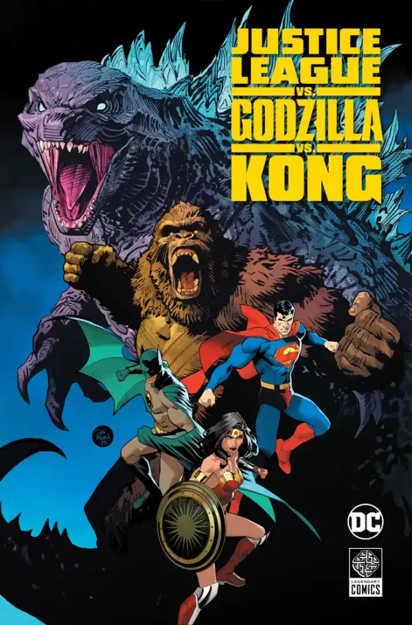 Justice League vs Godzilla vs Kong HC