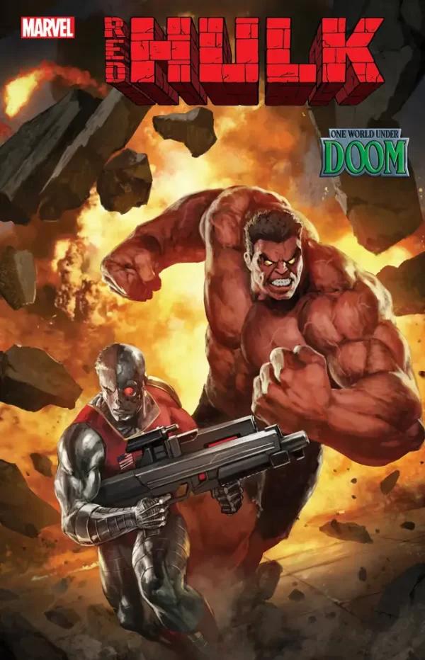 Red Hulk #2 (Skan Variant)