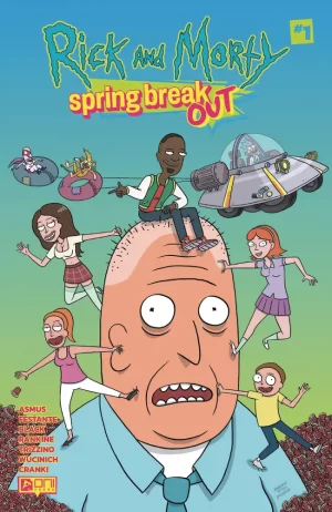 Rick and Morty Spring Break Out #1 (Cover A - Rankine)