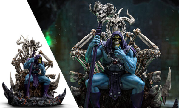 Skeletor on Throne Masters of the Universe 1:3 Scale Statue