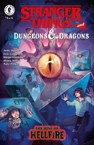 Stranger Things and Dungeons & Dragons: The Rise of Hellfire #3 (Elizabeth Beals Variant Cover)