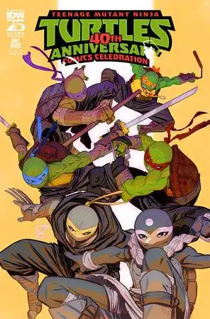 Teenage Mutant Ninja Turtles: 40th Anniversary Comics Celebration Variant E