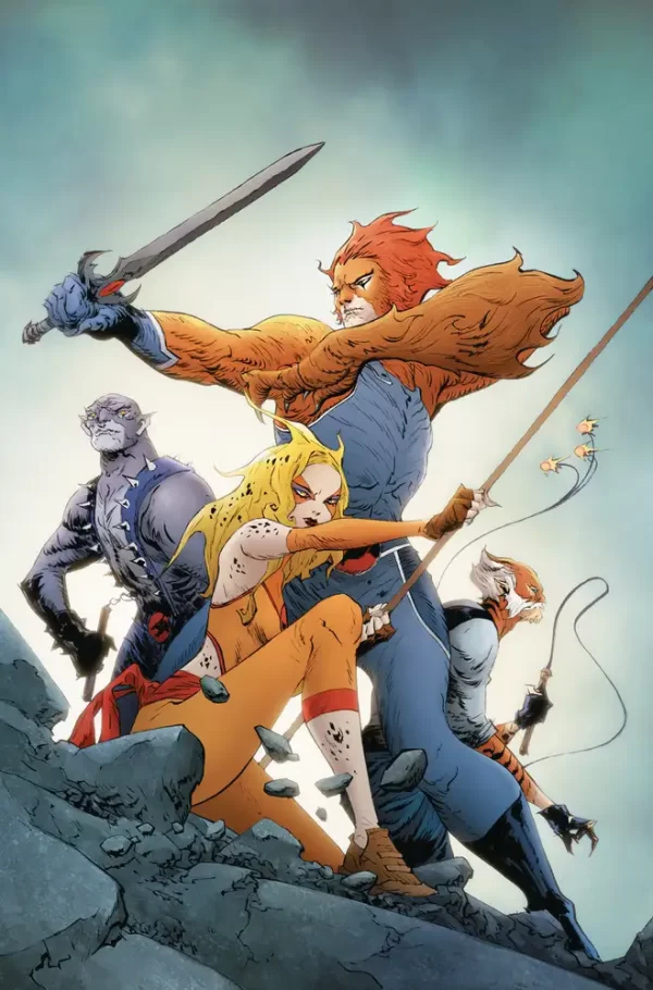 Thundercats #13 (Cover P - (Retailer 15 Copy Incentive Variant) Lee & Chung Foil Virgin)