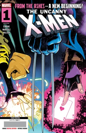 Uncanny X-Men #1 (3rd Printing David Marquez Variant)