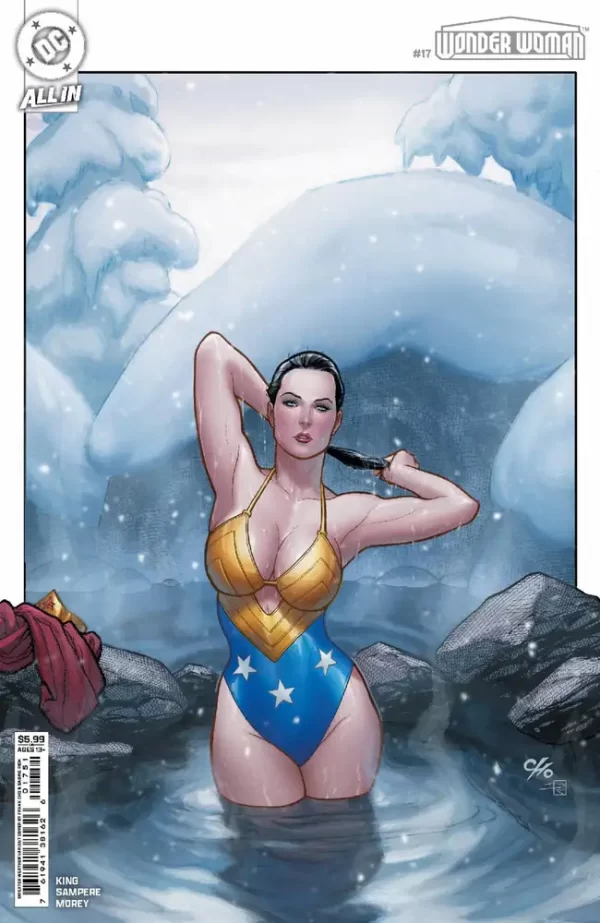 Wonder Woman #17 (Cover D - Frank Cho Sweater Weather Card Stock Variant)