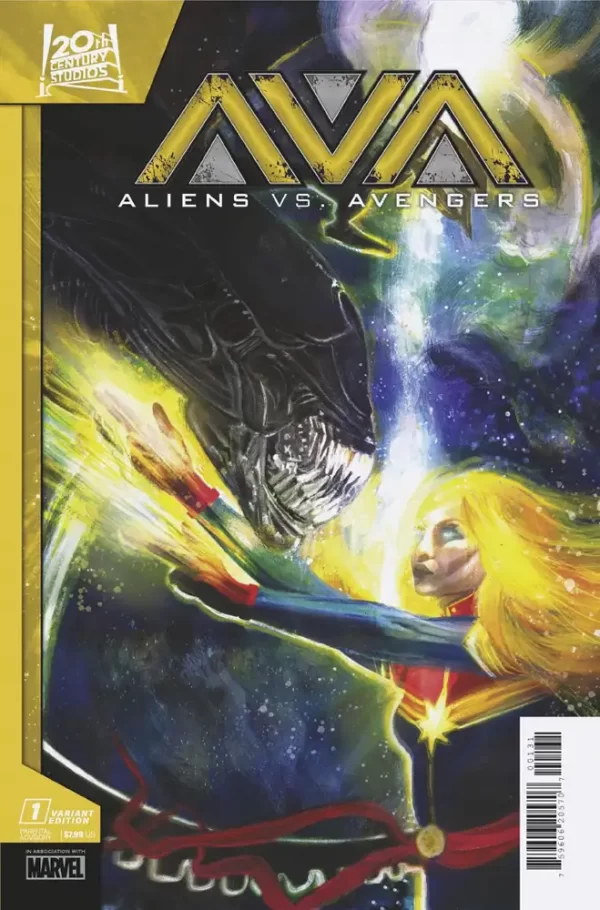 Alien vs Avengers #1 (Zu Orzu Variant)