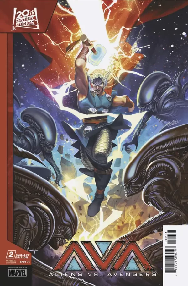 Aliens vs Avengers #2 (of 4) (Mateus Manhanini Variant)