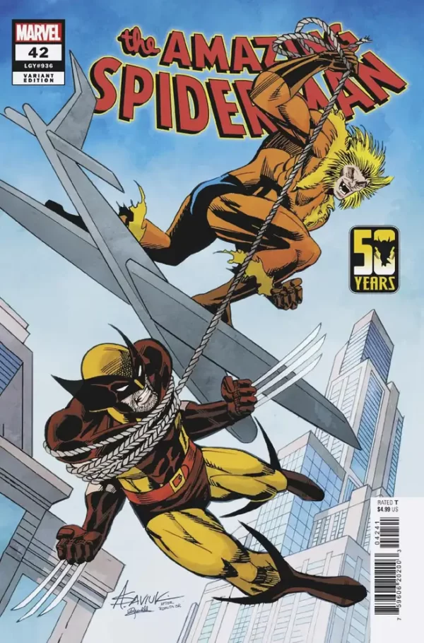 Amazing Spider-Man #42 Saviuk Wolverine Wolverine Wolverine