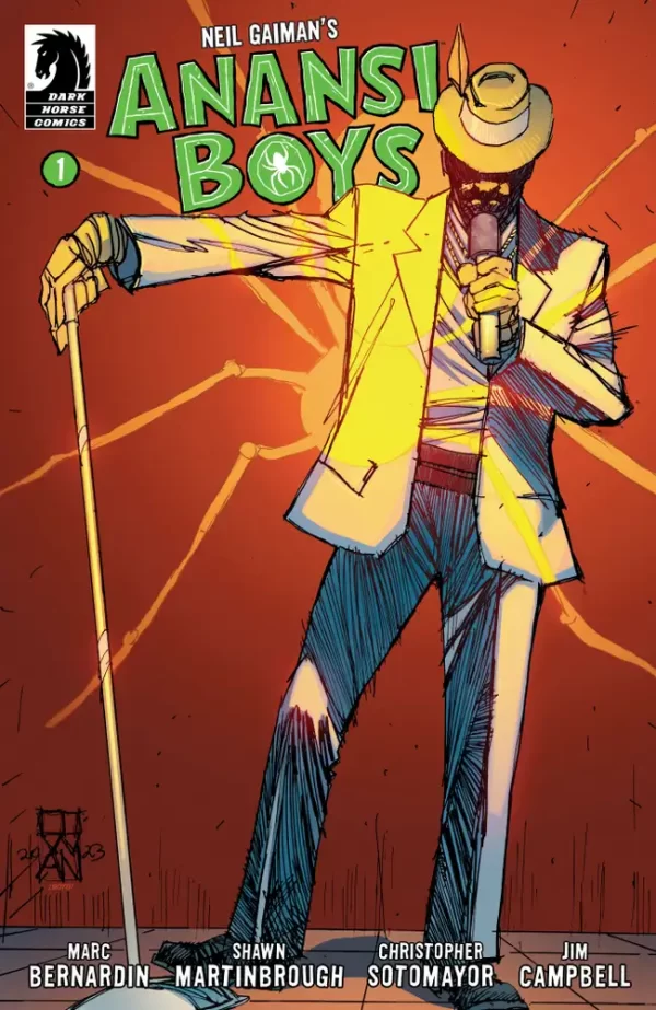 Anansi Boys #1 (Denys Cowan Variant Cover)