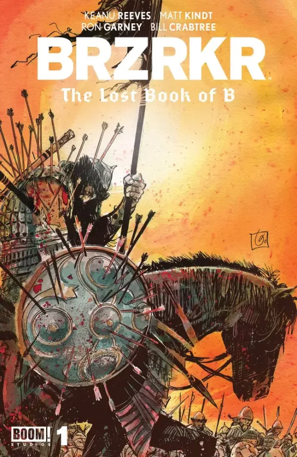 BRZRKR the Lost Book of B #1 (Cover C - Foil Variant) Garney