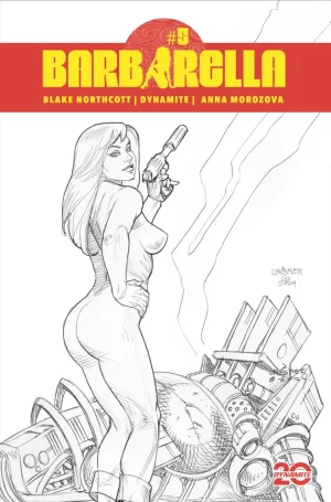 Barbarella #5 (Cover G - (Retailer 10 Copy Incentive Variant) Linsner Line Art)