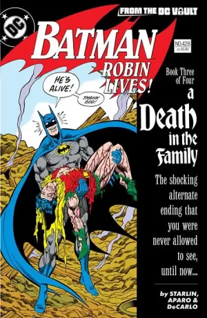 Batman #428 Robin Lives (One Shot) (2nd Ptg Cover B - Jim Aparo Card Stock Variant)