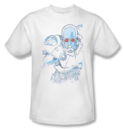 Batman Kids T-Shirt - Snowblind Freeze Youth White Tee